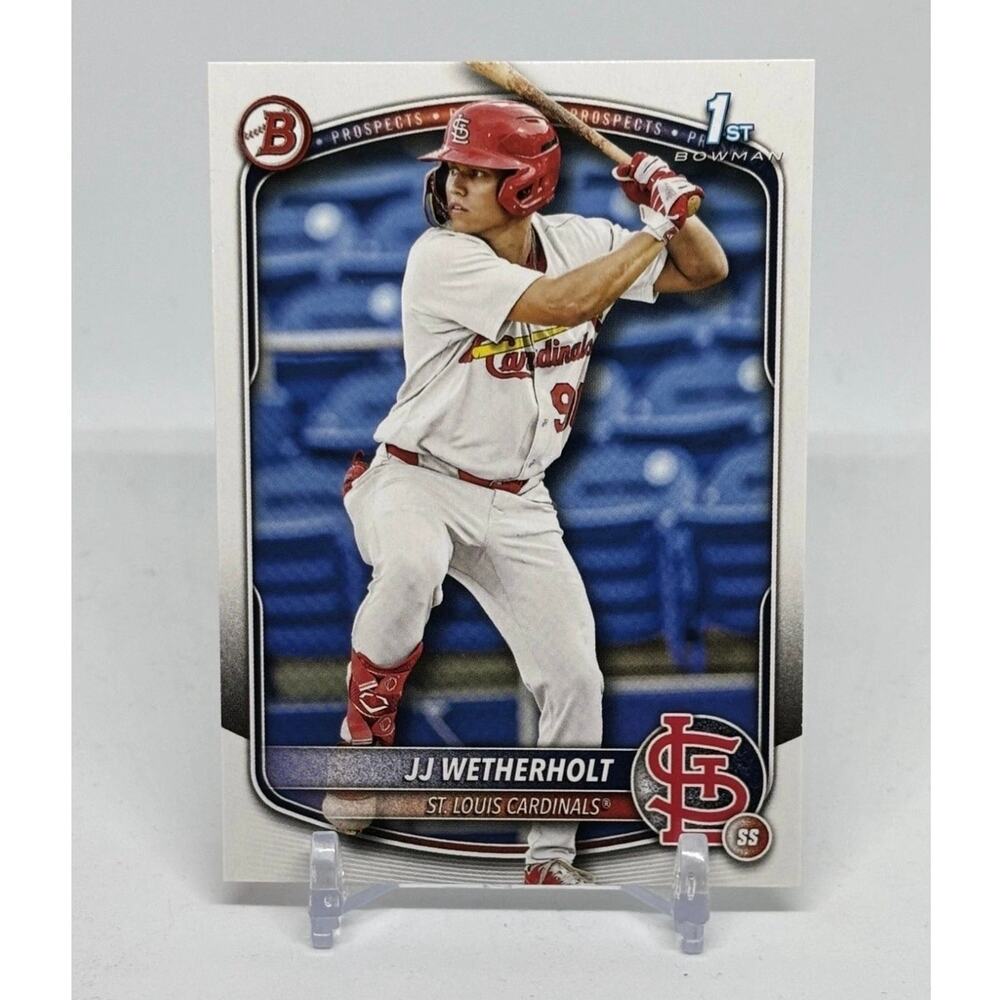 2025 Bowman JJ Wetherholt 1st Bowman Card Paper St Louis Cardinals